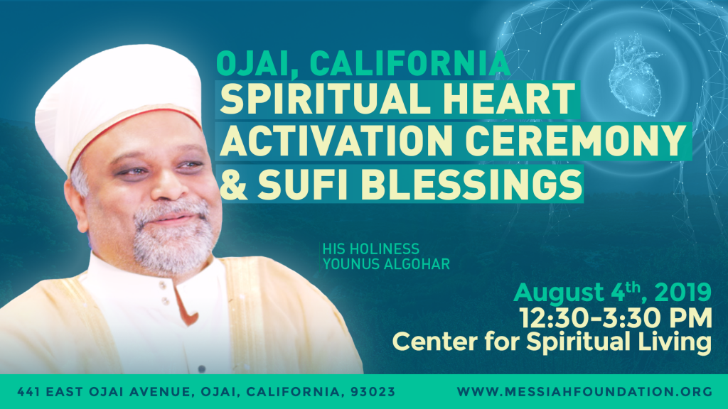 4 August: Ojai Spiritual Heart Activation Ceremony